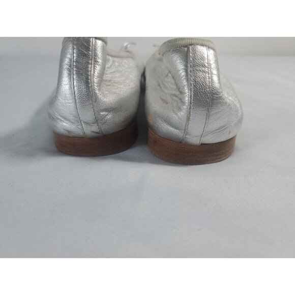 Chanel Gold Metallic Ballet Flats EU Size 42 US 10 G02819 Made in Italy - Picture 15 of 16